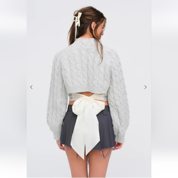 🍋For Love and Lemons Lise Chunky Sweater - Picture 1 of 16